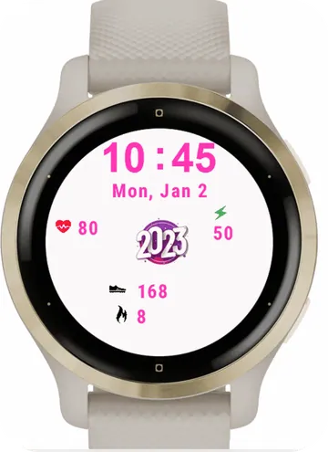 2023 Garmin watch face preview