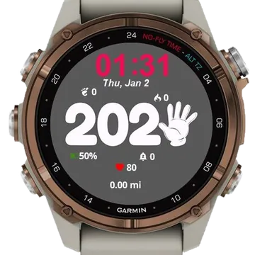 2025 Garmin watch face preview