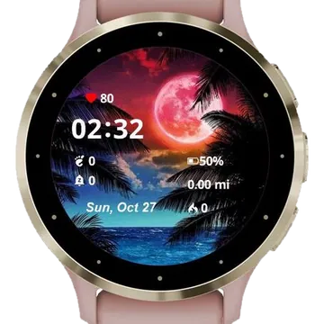 Amazing Landscape Garmin watch face preview