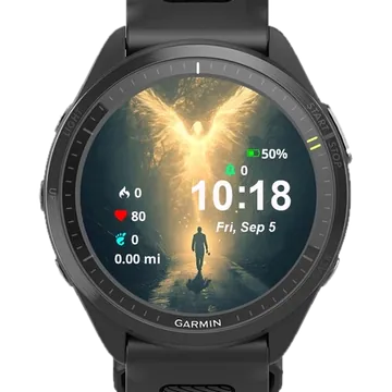 Angel Garmin watch face preview