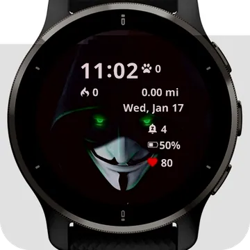Anonymous Garmin watch face preview
