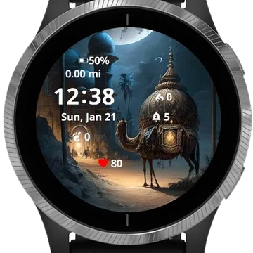 Arabian Night Garmin watch face preview