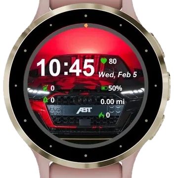 Audi Garmin watch face preview