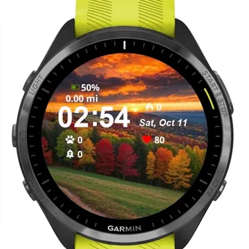 Autumn Day Garmin watch face preview