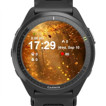 Autumn Magic Garmin watch face preview