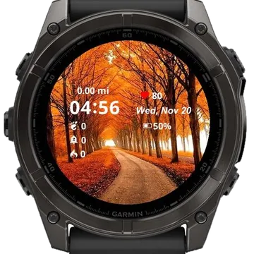 Autumn Nature Garmin watch face preview