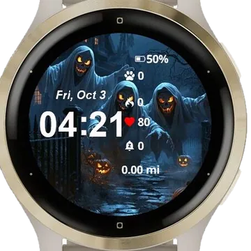 AZT FANTOM Garmin watch face preview