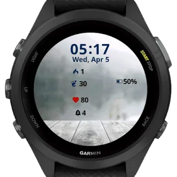 Background Mountain Garmin watch face preview