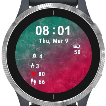 Background Garmin watch face preview