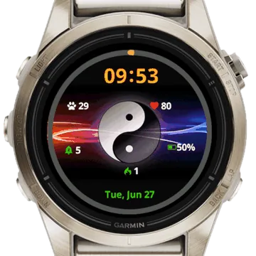 Ball Z Garmin watch face preview