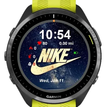Basket Garmin watch face preview