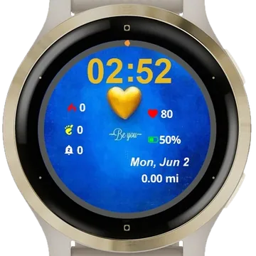 Be You Garmin watch face preview