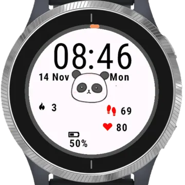 Bear Draw Garmin watch face preview