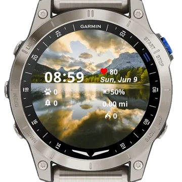 Beautiful View Garmin watch face preview