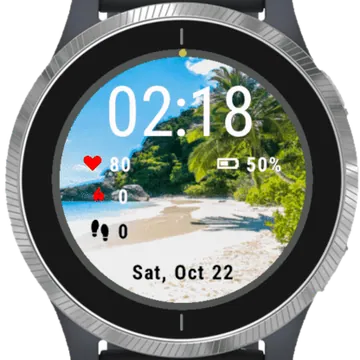 Beautiful View Garmin watch face preview