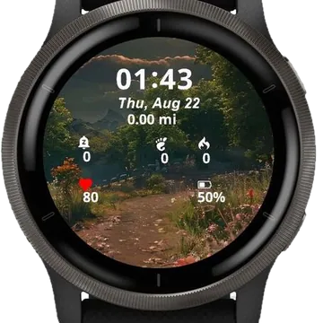 Beauty of nature Garmin watch face preview