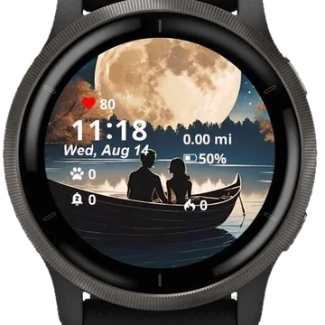 Beauty Romantic Date Garmin watch face preview
