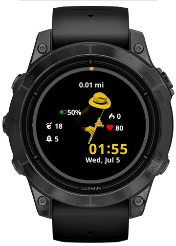 Black Man Sing Garmin watch face preview