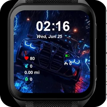BMW Garmin watch face preview