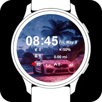 BMW Garmin watch face preview