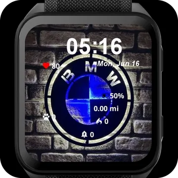 BMW Logo Garmin watch face preview