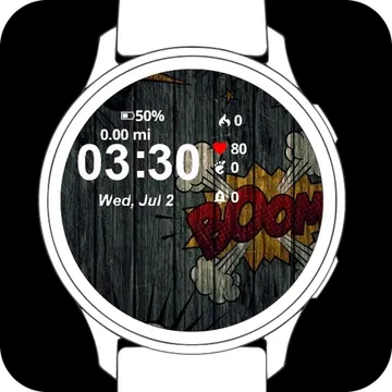Boom Garmin watch face preview