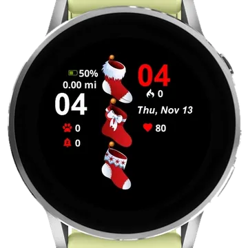 Boots Christmas Garmin watch face preview