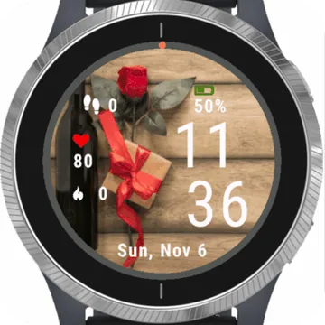 Bottle Drink Garmin watch face preview