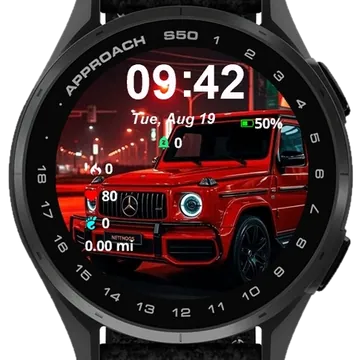 Brabus Garmin watch face preview