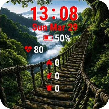 Bridge Garmin watch face preview