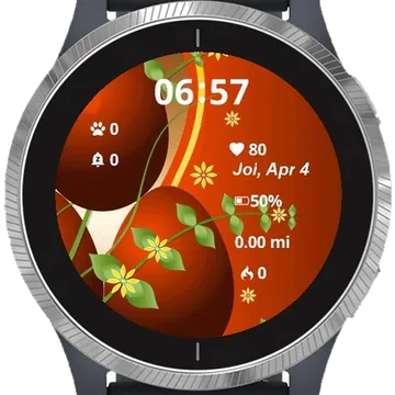 Brown Eggs Garmin watch face preview