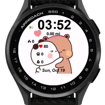 Bubu and Dudu Garmin watch face preview