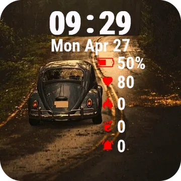 Bugatti Garmin watch face preview