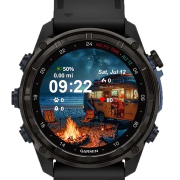 Campaign Garmin watch face preview