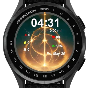 Celestial Energy Garmin watch face preview