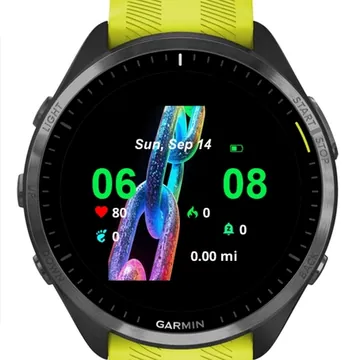 Chains Garmin watch face preview