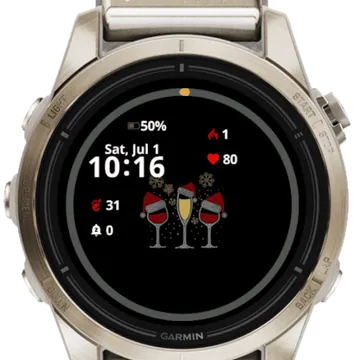 Cheers Garmin watch face preview