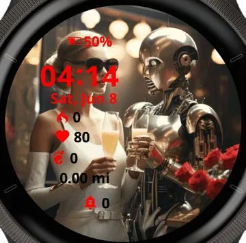 Chic Women Garmin watch face preview