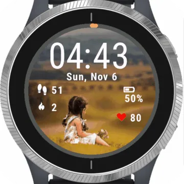 Child In Nature Garmin watch face preview