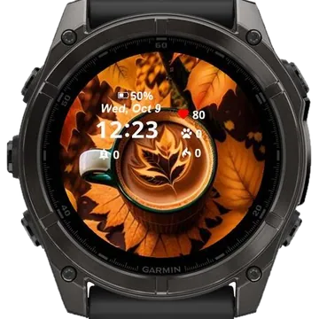 Colors of Fall Garmin watch face preview