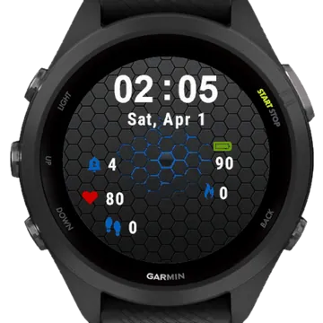 Combs Abstract Garmin watch face preview