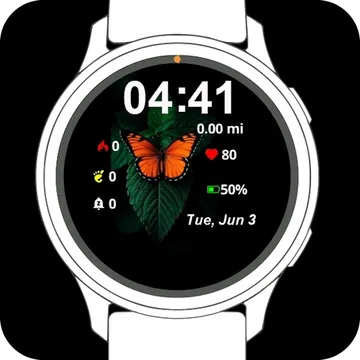 Crimson Grace Garmin watch face preview