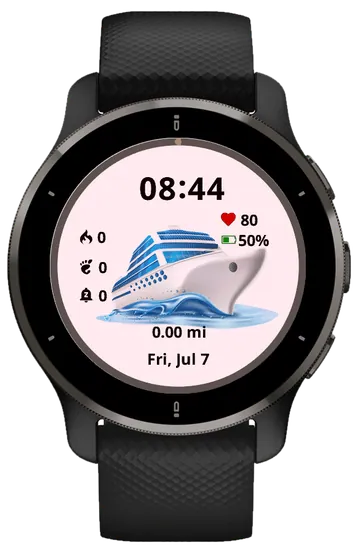 Cruise Garmin watch face preview