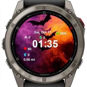 Cute Bat Garmin watch face preview