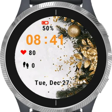 Decorations Christmas Garmin watch face preview