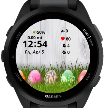 Decorative Easter Eggs Garmin watch face preview