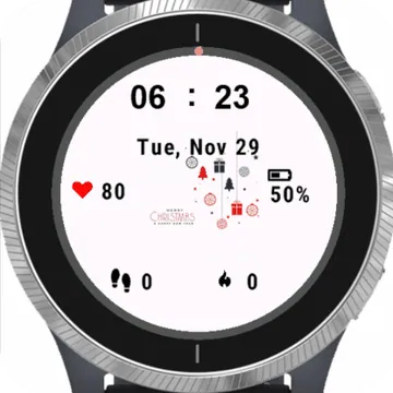 Decorative Elements Garmin watch face preview