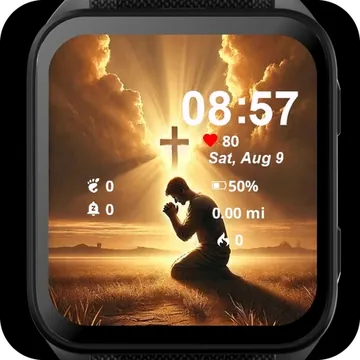 Divine Connection Garmin watch face preview