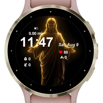 Divine Embrace Garmin watch face preview