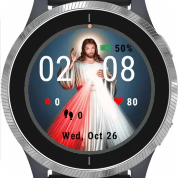 Divine Jesus Garmin watch face preview